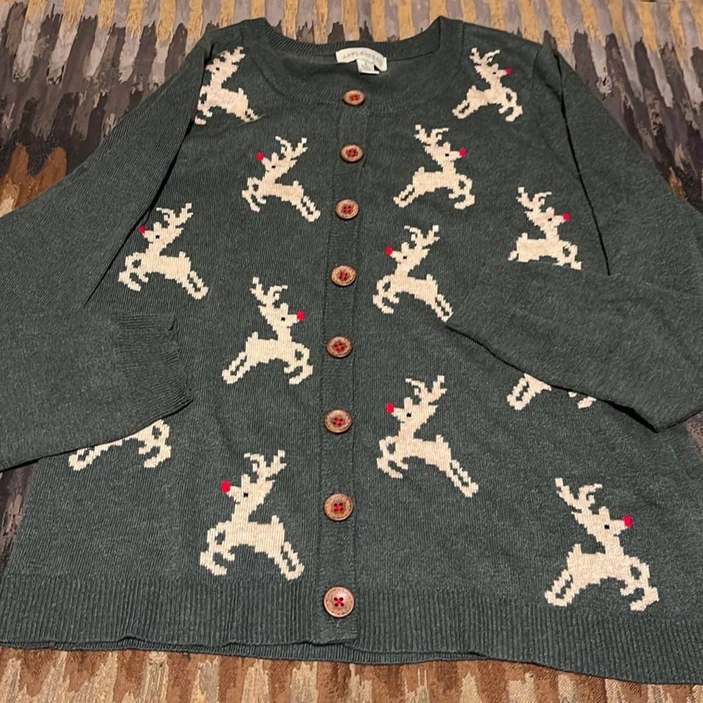 For Christmas a large but would fit a  Medium better great condition